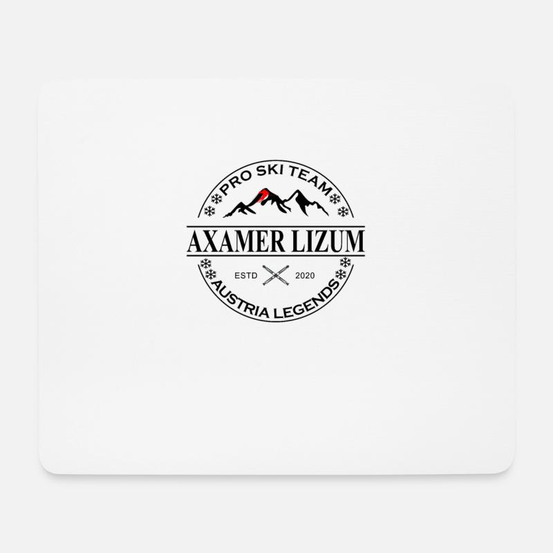 Ski Team Österreich Axamer Lizum Winter bl - Mousepad (Querformat) - Weiß