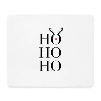 Ho Ho Ho - Mouse Pad (horizontal) - white - Front