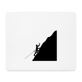 Mountains Alps Mountaineering - Mouse Pad (horizontal) - white - Front