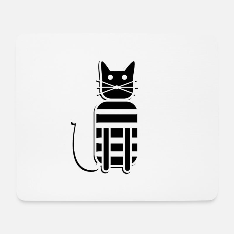 Cat love - Mouse Pad (horizontal) - white
