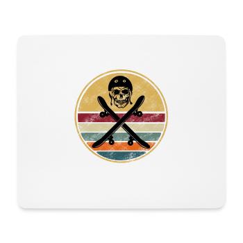Skateboard Skate Skateboarding - Mouse Pad (horizontal) - white - Front