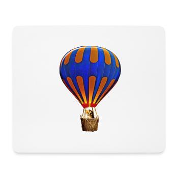 Montgolfière 3 - Tapis de souris (format paysage) - blanc - Devant