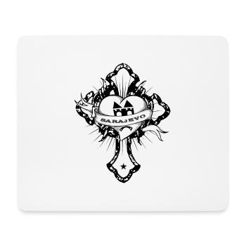 Sarajevo - Mouse Pad (horizontal) - white - Front