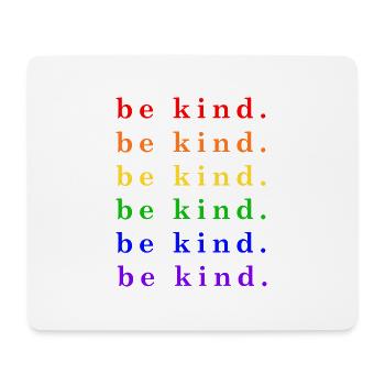 LGBTQ Rainbow Gay and Trans Gift - Mouse Pad (horizontal) - white - Front