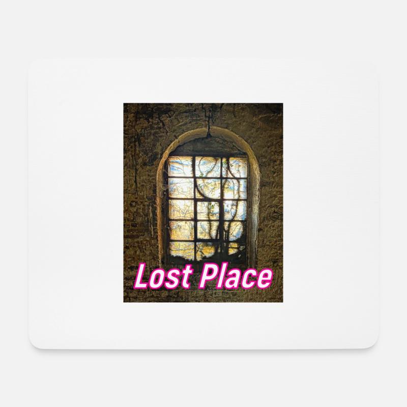 Lost Place Tour - Mousepad (Querformat) - Weiß