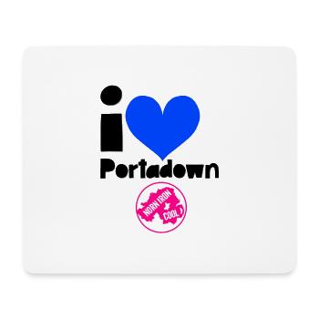 Portadown - Tapis de souris (format paysage) - blanc - Devant