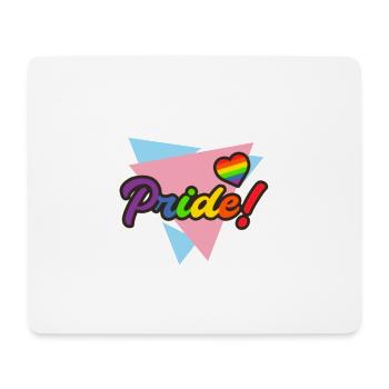 Trans Stolz - Mousepad (Querformat) - Weiß - Vorne