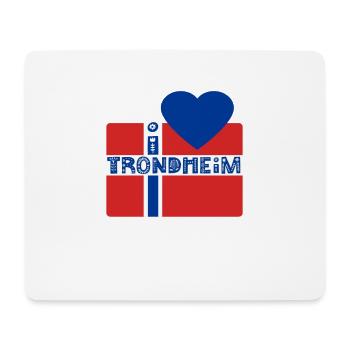 Trondheim - Mouse Pad (horizontal) - white - Front