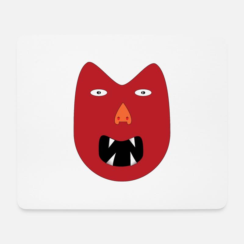Monster vampire - Mouse Pad (horizontal) - white