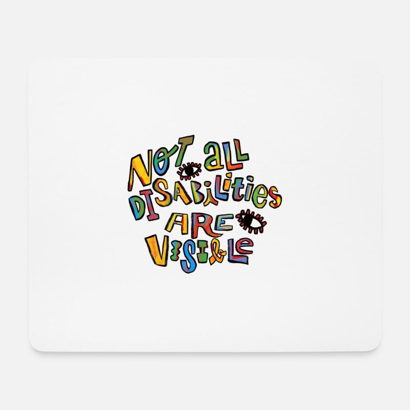 Disability - Mouse Pad (horizontal) - white