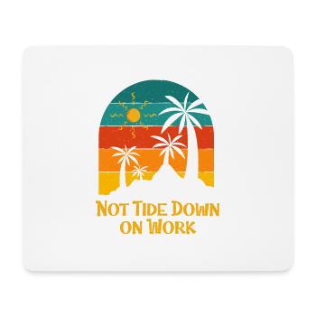 Funny Quotes on Work Summer Job Tropical - Mousepad (Querformat) - Weiß - Vorne