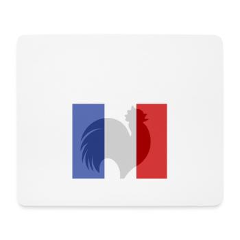 France - Tapis de souris (format paysage) - blanc - Devant
