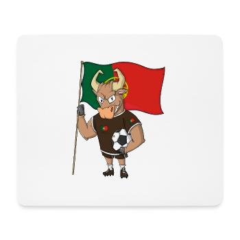Taurus Fan Portugal - Mouse Pad (horizontal) - white - Front