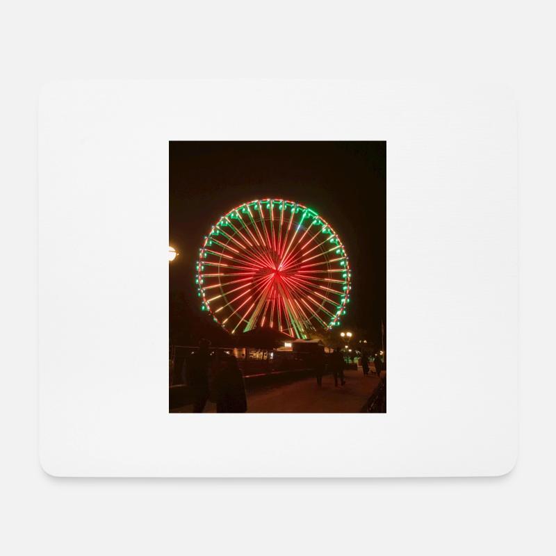 grömitz Ferris wheel - Mouse Pad (horizontal) - white