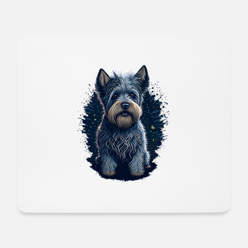 West Highland White Terrier Westie - Mousepad (Querformat) - Weiß