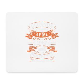 April 1967 vintage - Mouse Pad (horizontal) - white - Front