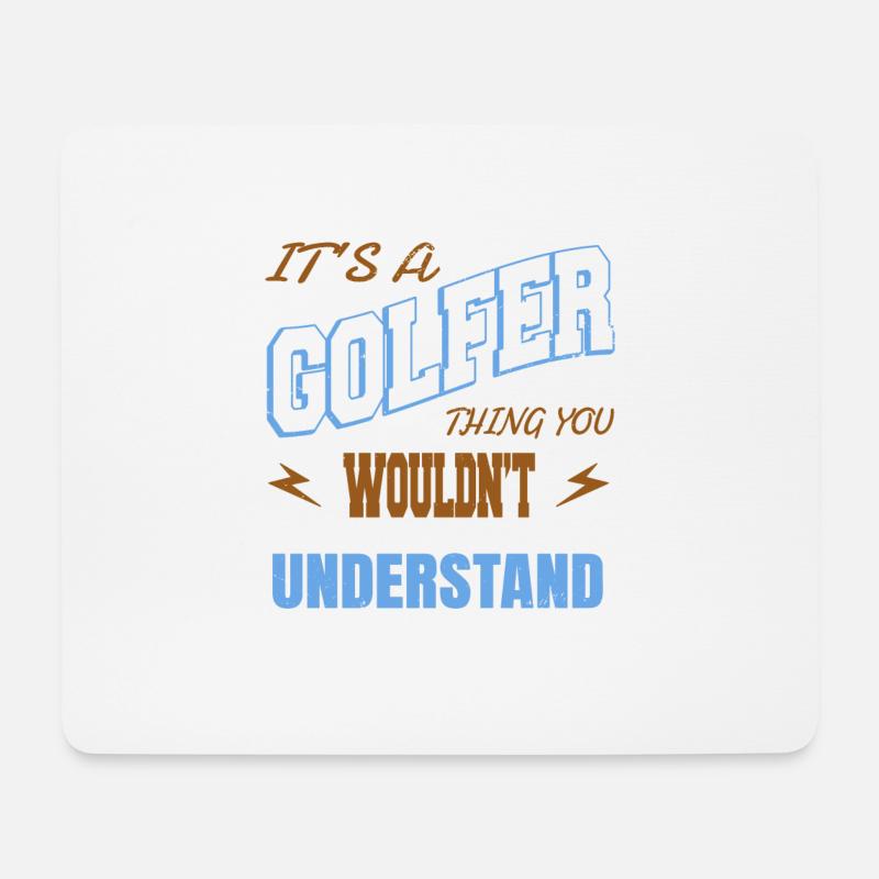 pudel hundeliebhaber geburtstagsgeschenkidee bday - Mousepad (Querformat) - Weiß