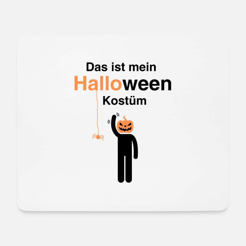 HALLOween - Mousepad (Querformat) - Weiß