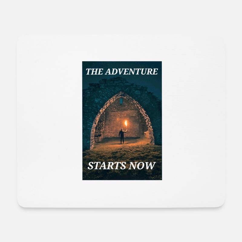 Dein Abenteuer! - Mousepad (Querformat) - Weiß