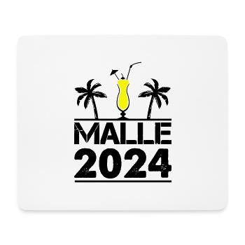 malle 2024 - Mousepad (Querformat) - Weiß - Vorne