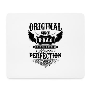 Perfection 1974 -50e anniversaire,Original - Tapis de souris (format paysage) - blanc - Devant