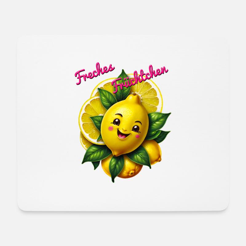 Freches Früchtchen - Mousepad (Querformat) - Weiß