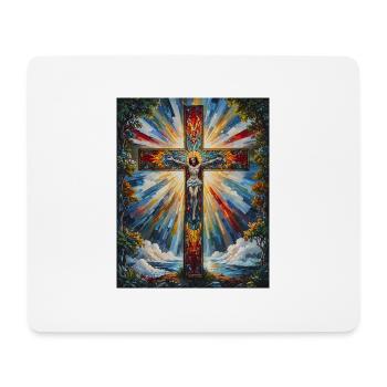 Suffering and Glory - Mouse Pad (horizontal) - white - Front