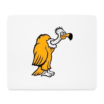 Vulture Scavenger Bird Funny Vultures Vulture Vulture Fun - Mouse Pad (horizontal) - white - Front