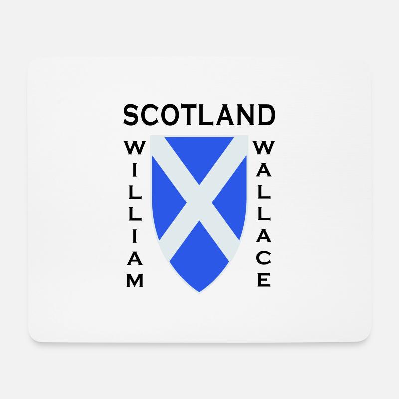 Scotland William Wallace II - Mousepad (Querformat) - Weiß