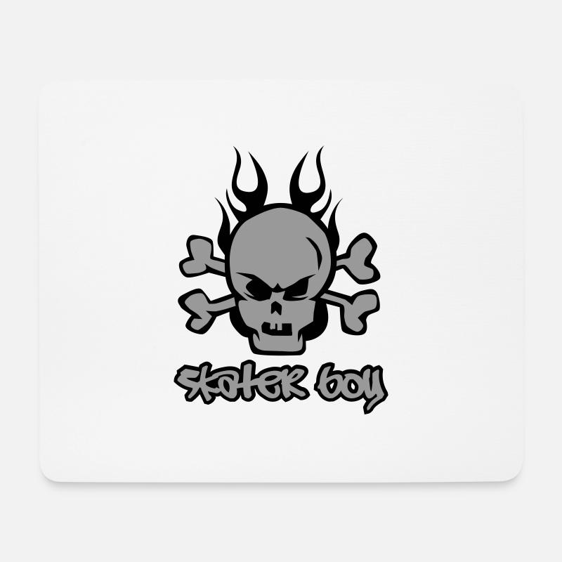 Skater Boy - Mouse Pad (horizontal) - white