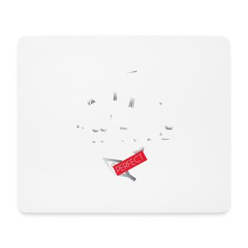 MUSCLEMAGGLE png - Tapis de souris (format paysage) - blanc - Devant