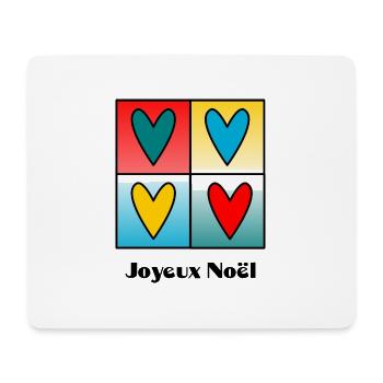 NOËL. ANNEE. ANNIVERSAIRE. RETRAITE. PAPA. MAMAM. - Tapis de souris (format paysage) - blanc - Devant