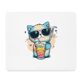 A cat lover's dream - Mouse Pad (horizontal) - white - Front