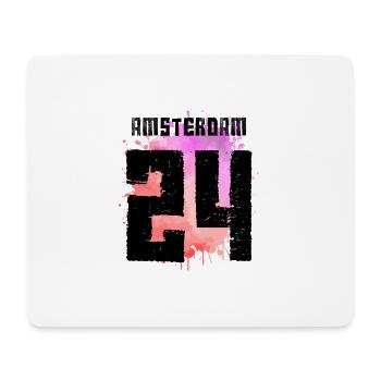 Amsterdam 24 Jersey 2024 Multicoloured - Mouse Pad (horizontal) - white - Front
