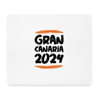 Gran Canaria 2024 - Mousepad (Querformat) - Weiß - Vorne