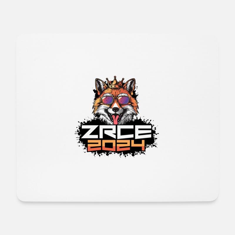 Zrce 2024 Party Fuchs - Mousepad (Querformat) - Weiß