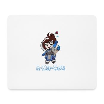 A-Mei Zing - Mousepad (Querformat) - Weiß - Vorne