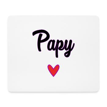 GRANDPA. DAD. FATHER'S DAY. HAPPY FATHER'S DAY - Mouse Pad (horizontal) - white - Front