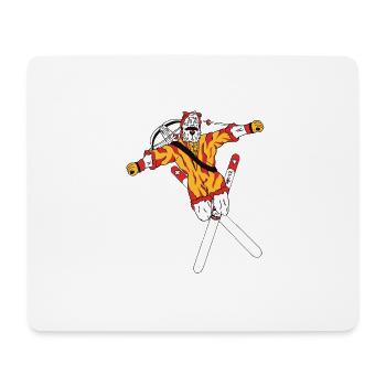 Freestyle, Wiltsch, Ski, Suisse, Effronté, Sport - Tapis de souris (format paysage) - blanc - Devant