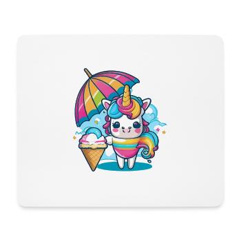 Unicorn Fantasy - Mouse Pad (horizontal) - white - Front