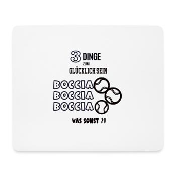 Boccia Boule Spieler Bocciaspiel Bocciaspieler - Mousepad (Querformat) - Weiß - Vorne