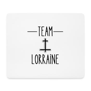 team lorraine - Tapis de souris (format paysage) - blanc - Devant