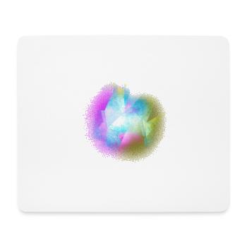 Space Explosion - Mousepad (Querformat) - Weiß - Vorne