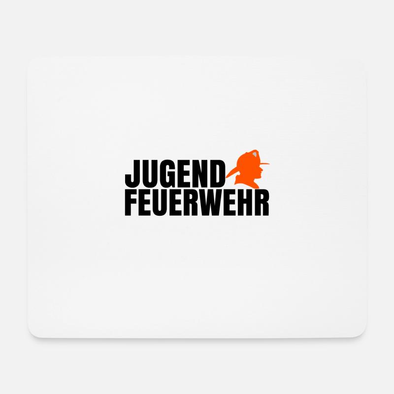 Freiwillige Feuerwehr - Mousepad (Querformat) - Weiß