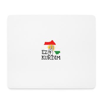 Kurdistan Herbji Vectory Geschenkidee - Mousepad (Querformat) - Weiß - Vorne