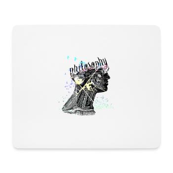 Philosophy - Mouse Pad (horizontal) - white - Front