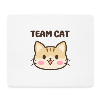 Maillot de l’équipe sportive Chat de l’équipe! - Tapis de souris (format paysage) - blanc - Devant