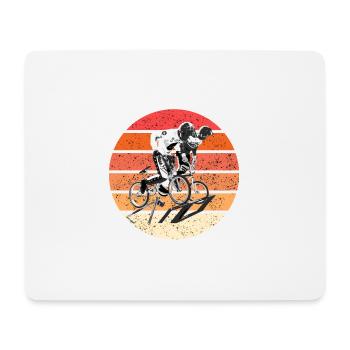 BMX - Mouse Pad (horizontal) - white - Front