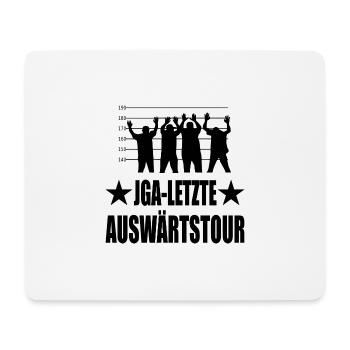 Junggesellenabschied - Mousepad (Querformat) - Weiß - Vorne