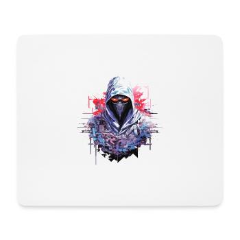 Ninja-Spiel Urbain City Life Mistery Shadow - Mousepad (Querformat) - Weiß - Vorne